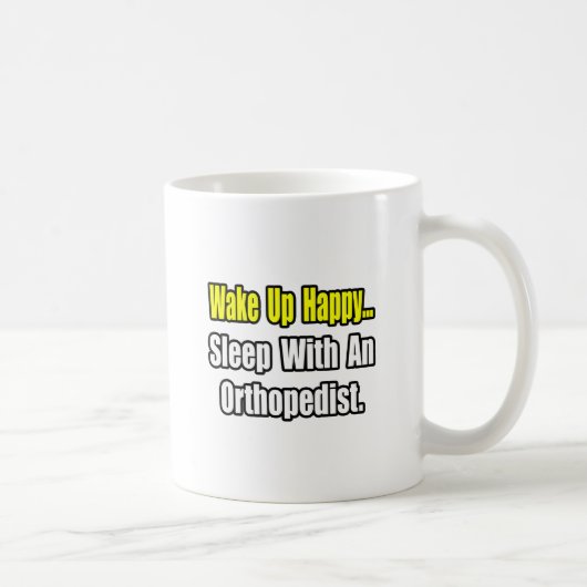 Mug Dormir avec un orthopédiste (Droite)