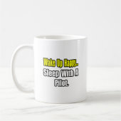Mug Dormir avec un pilote (Gauche)