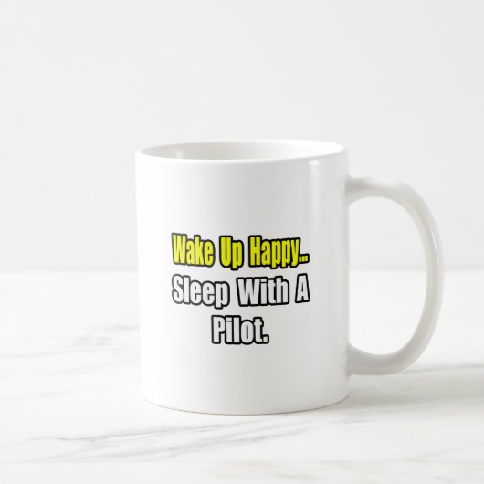 Mug Dormir avec un pilote (Droite)