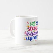 Mug Dormir Kdrama Répéter - Drôle Kdrama (Devant gauche)