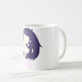 Mug "Dormir la fille de l'Anime" (Devant droit)