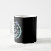 Mug Dormir Manger Badminton Répéter (Devant gauche)