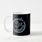 Mug Dormir Manger Badminton Répéter (Gauche)