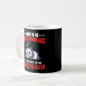 Mug Dormir Panda Drôle Fatigué Travailleur (Devant gauche)