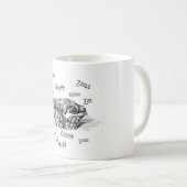 Mug Dormir ronfler Pekingese Doggie (Devant droit)