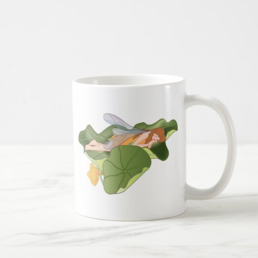 Mug Dormir sur les fées de Lotus Feuilles (Droite)