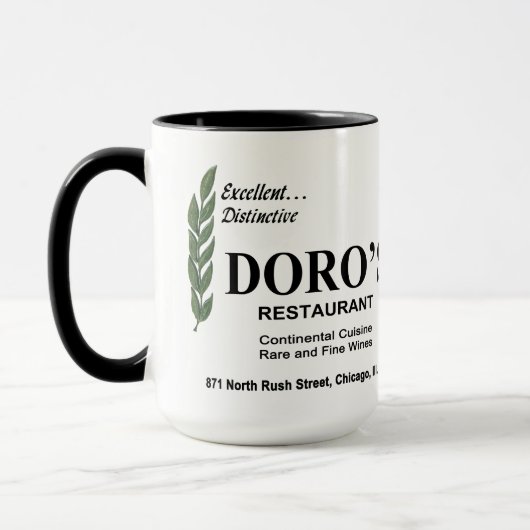 Mug Doro's Restaurant, Rush Street, Chicago, IL (Gauche)