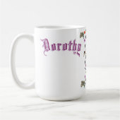 Mug Dorothy, Nom avec faune australienne, (Gauche)