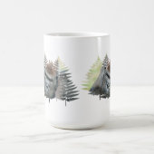 Mug Dos argenté émergeant des arbres (Centre)