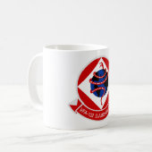 Mug Dos en forme de losange VFA-102 (Devant gauche)