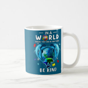 Mug Dos Hommes Dauphin Sensibilisation à l'Autisme