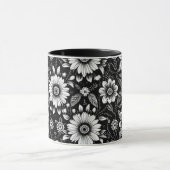 Mug Dose de marguerite N&B  (Centre)