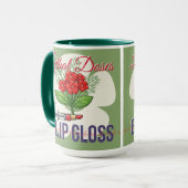 Mug Doses Létales & Gloss des Lèvres - Cadeau d'humour (Devant gauche)