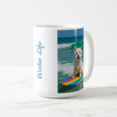 Mug Dossier téléphonique Westie (Devant droit)
