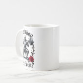 Mug Dost Thou Even Hoist Knight Weightlifter Workout G (Devant gauche)