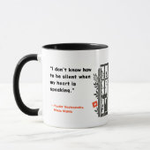 Mug Dostoïevski en prison, nuits blanches Design (Gauche)