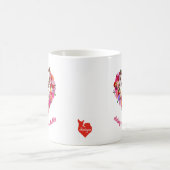 Mug dot chihuahua daddy coeur rose (Centre)