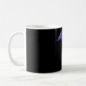 Mug Dot Dauphin Colorfull animal marin Abstrait (Gauche)
