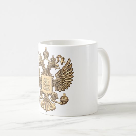 Mug Double aigle de la Russie (Devant droit)