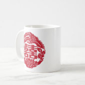 Mug Double bonheur Phoenix (Devant gauche)