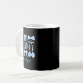 Mug Double chiffres Anniversaire Fille 10e anniversair (Devant gauche)
