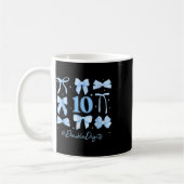 Mug Double chiffres Anniversaire Fille 10e anniversair (Gauche)