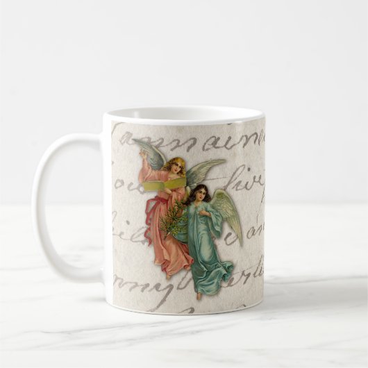 Mug Double Christmas Angels (Gauche)