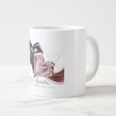 Mug double coeur (Devant droit)