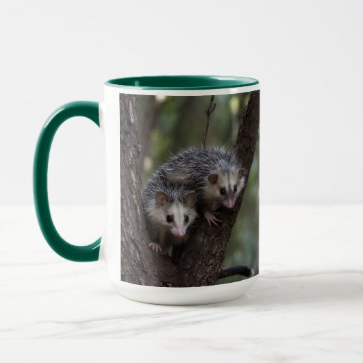 Mug Double difficulté dans la canopée : Sommes jumelle (Gauche)
