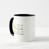 Mug Double difficulté Funny Tennis Balls (Devant gauche)