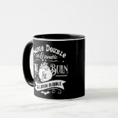 Mug Double double huile et trouble Cauldron Halloween (Devant gauche)