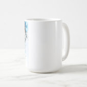 Mug Double exposition art femme (Devant droit)