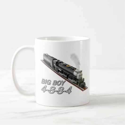 Mug double face de la locomotive Big Boy (Gauche)