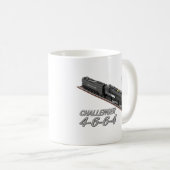 Mug double face locomotive Challenger 4-6-6-4 (Devant droit)
