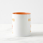 Mug Double Face Simple & Douce Je t'aime Nom personnal (Centre)