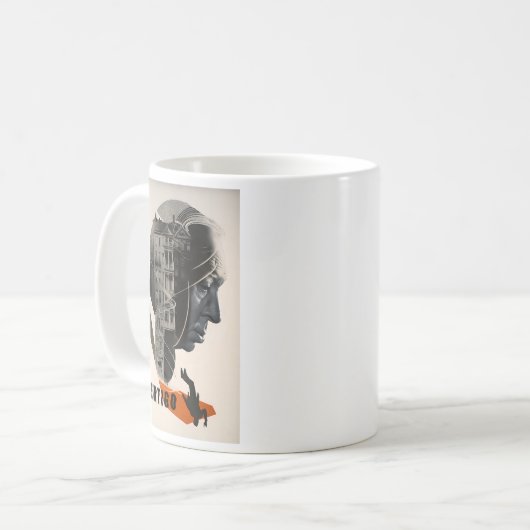 Mug Double image Hitchcock (Devant gauche)