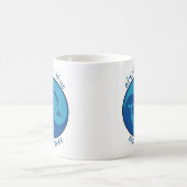 Mug Double Musique bleue (Centre)