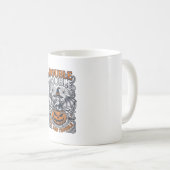 Mug Double peine Malheur Sorcière Citrouille Halloween (Devant droit)