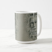 Mug Double portrait de Green Man (Devant droit)