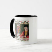 Mug Double portrait d'Elizabeth de York (1465-1503) a (Devant gauche)
