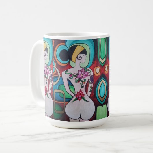 Mug Double problème (Devant gauche)