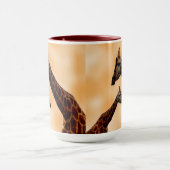 Mug Double problème de girafe, (Centre)