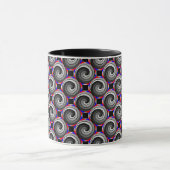 Mug Double Yin Yang Spiral par Kenneth Yoncich (Centre)