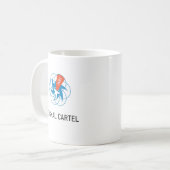 Mug Doubles scout de logo/tasse de signal (Devant gauche)