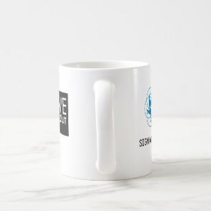 Mug Doubles scout de logo/tasse de signal