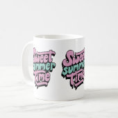 Mug Douce époque estivale rétro (Devant gauche)