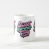Mug Douce époque estivale rétro (Centre)