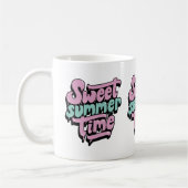 Mug Douce époque estivale rétro (Gauche)