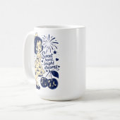 Mug Douce fête de l'Indépendance du 4 juillet (Devant gauche)
