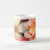 Mug Douce Florale Abstraite Classique Esthétique Rêveu (Centre)